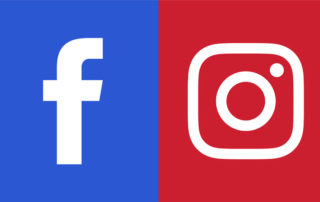 Logo Facebook und Instagram