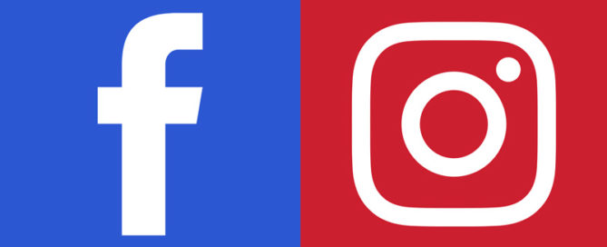 Logo Facebook und Instagram