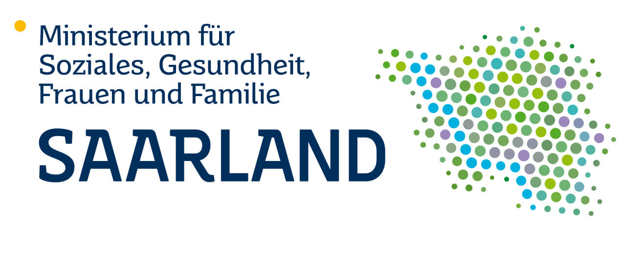 Logo "saarländisches Ministerium für Soziales, Gesundheit, Frauen und Familie"
